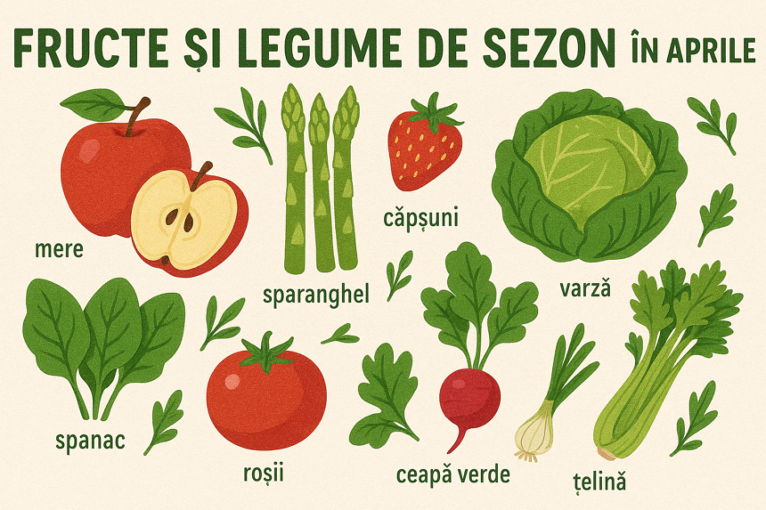 sezon in aprilie sfaturi utile
